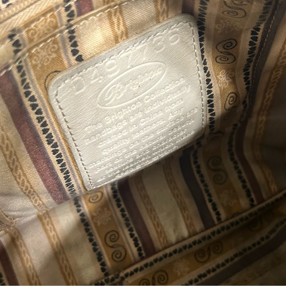 Brighton Barbados Hobo Zip Top Bag - Picture 6 of 10